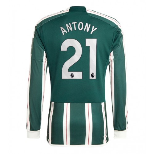 Manchester United Antony #21 Gostujuci Dres 2023-24 Dugi Rukav